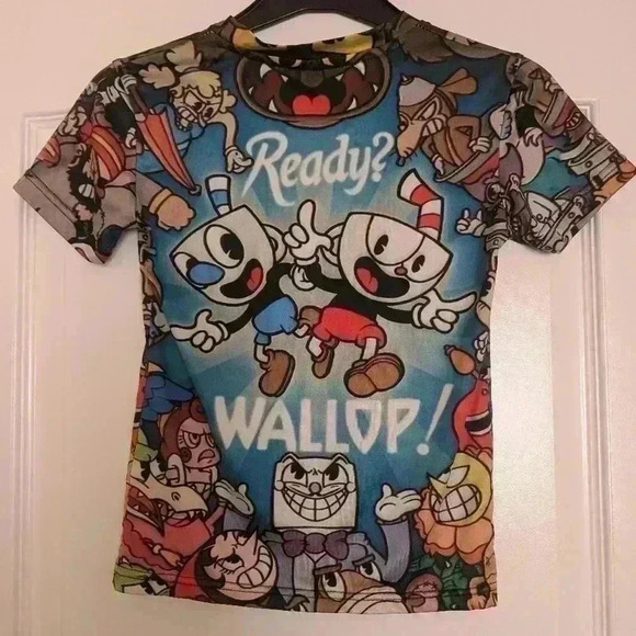 Kids cuphead t  shirt size 6/7 kids - Picture 5 of 7